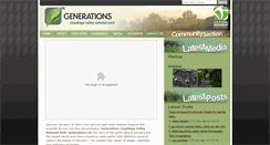 Desktop Screenshot of generationscvnp.org
