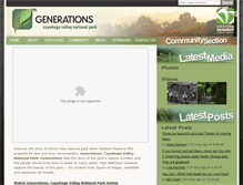 Tablet Screenshot of generationscvnp.org